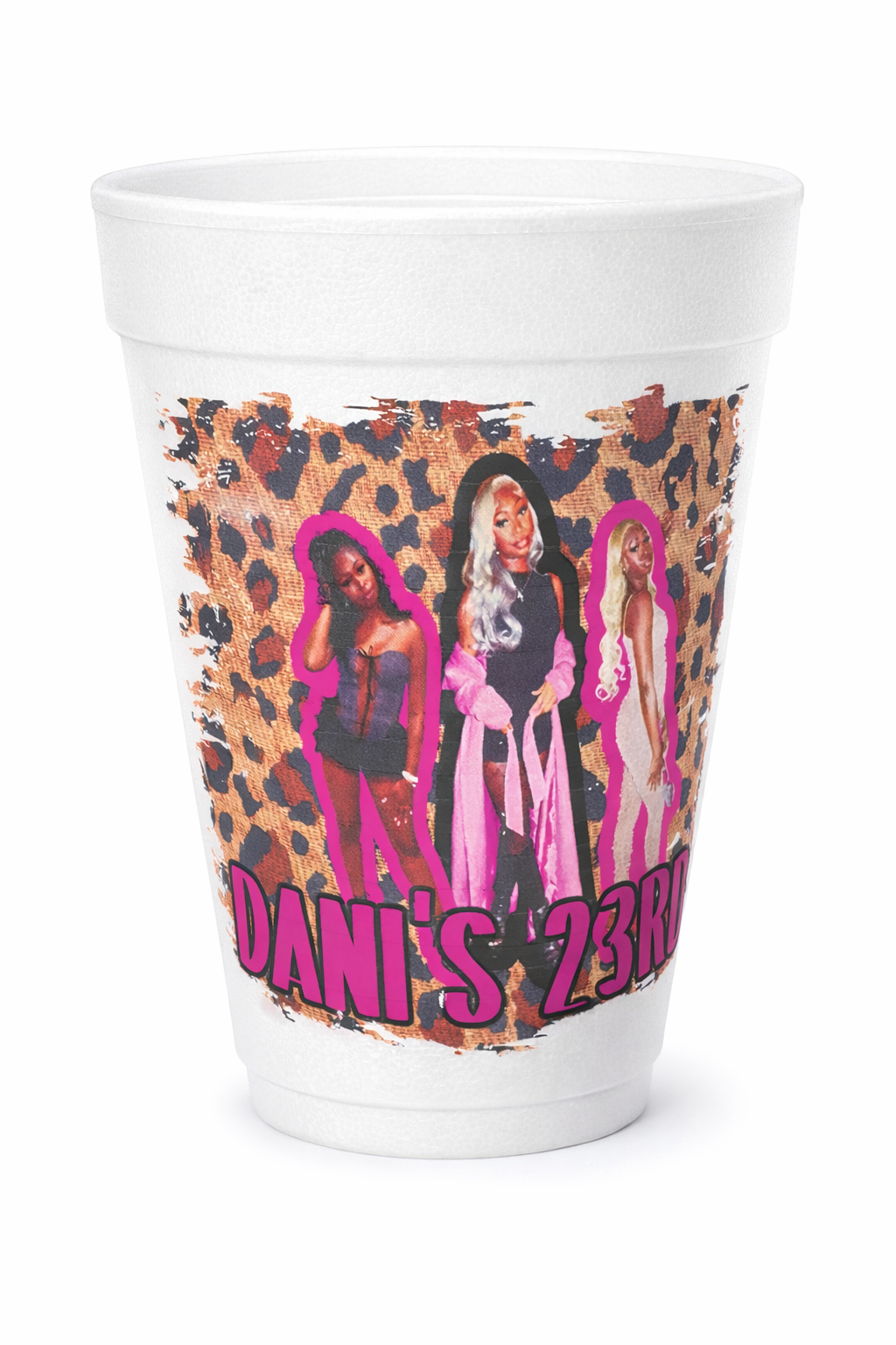 Custom Birthday Party Cups
